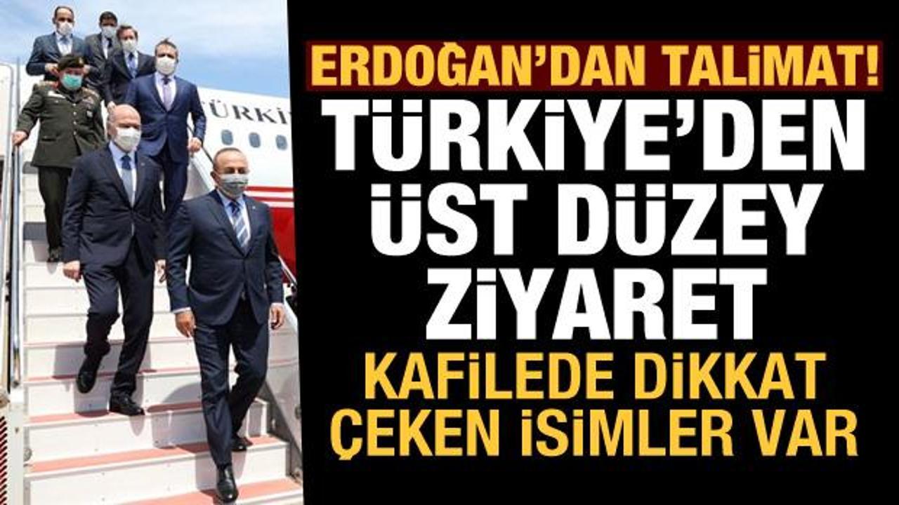 Erdoğan'ın talimatıyla Türkiye'den Libya'ya üst düzey çıkarma