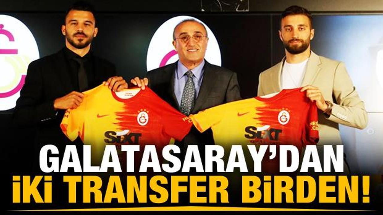 Galatasaray peş peşe duyurdu! İki transfer birden!