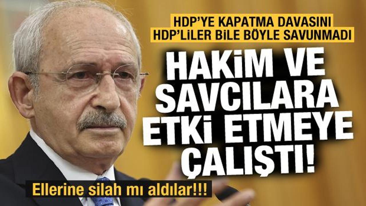 Kılıçdaroğlu'ndan, kapatılma davasında HDP'ye destek