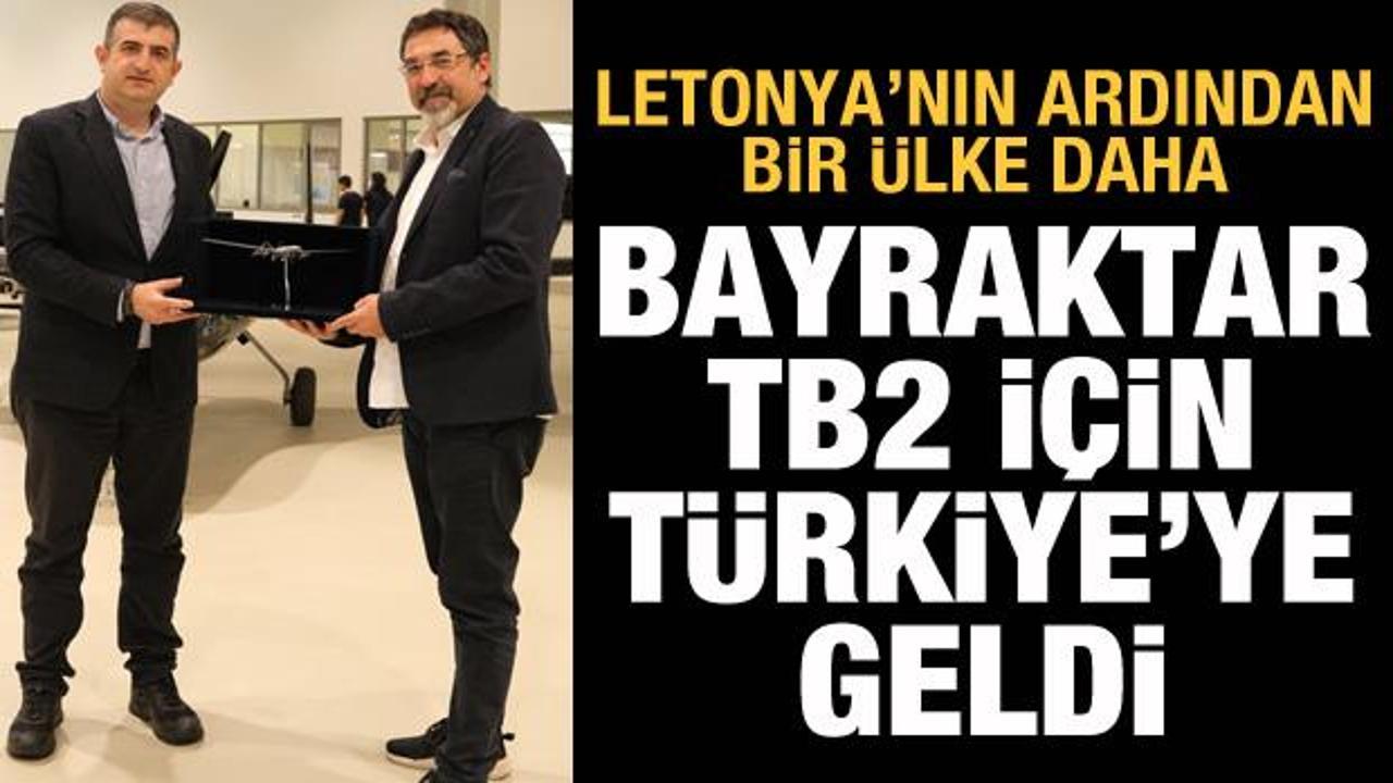 Letonya'nın ardından bir ülke daha Bayraktar TB2 için Türkiye'ye geldi