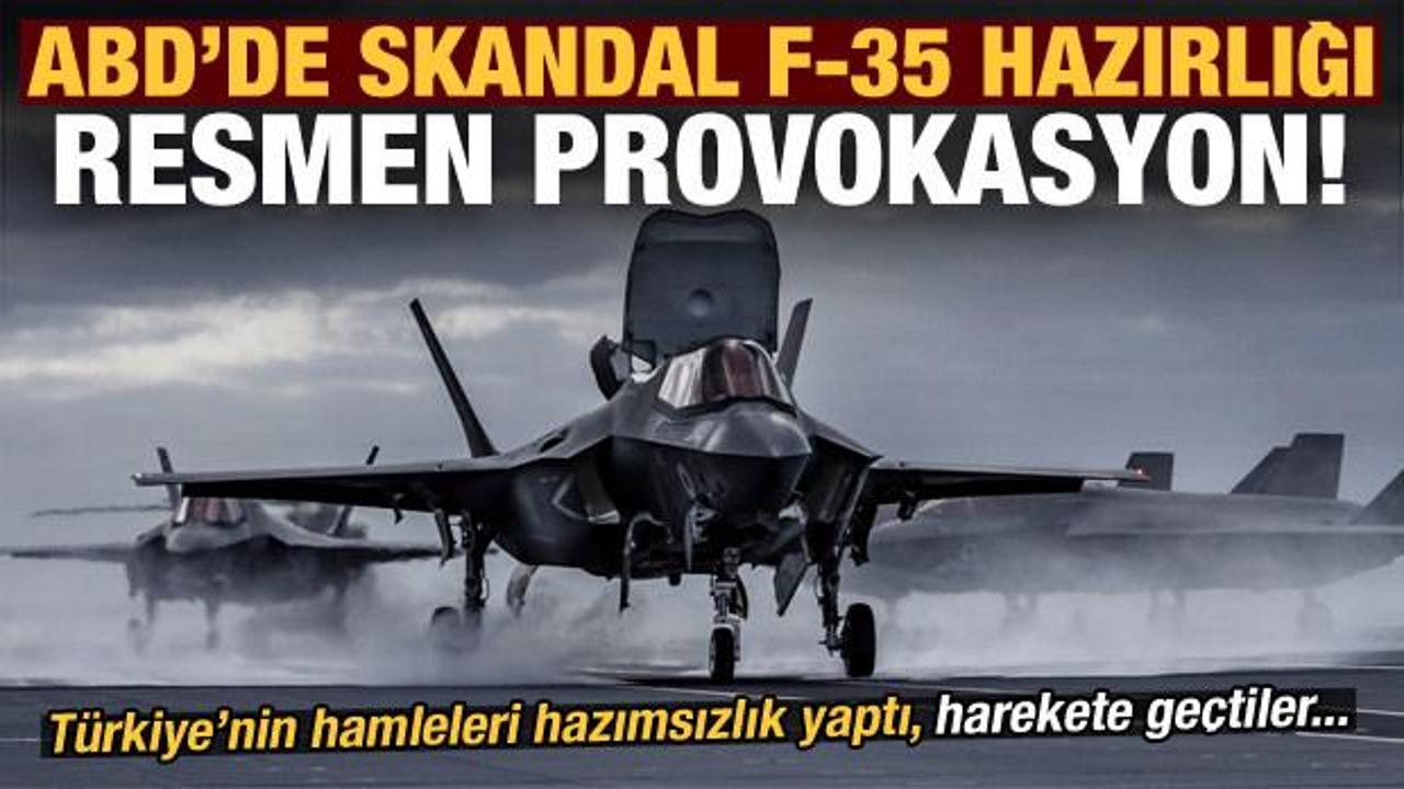 Son dakika: Türkiye'nin hamlesi sonrası ABD'de skandal F-35 hazırlığı...