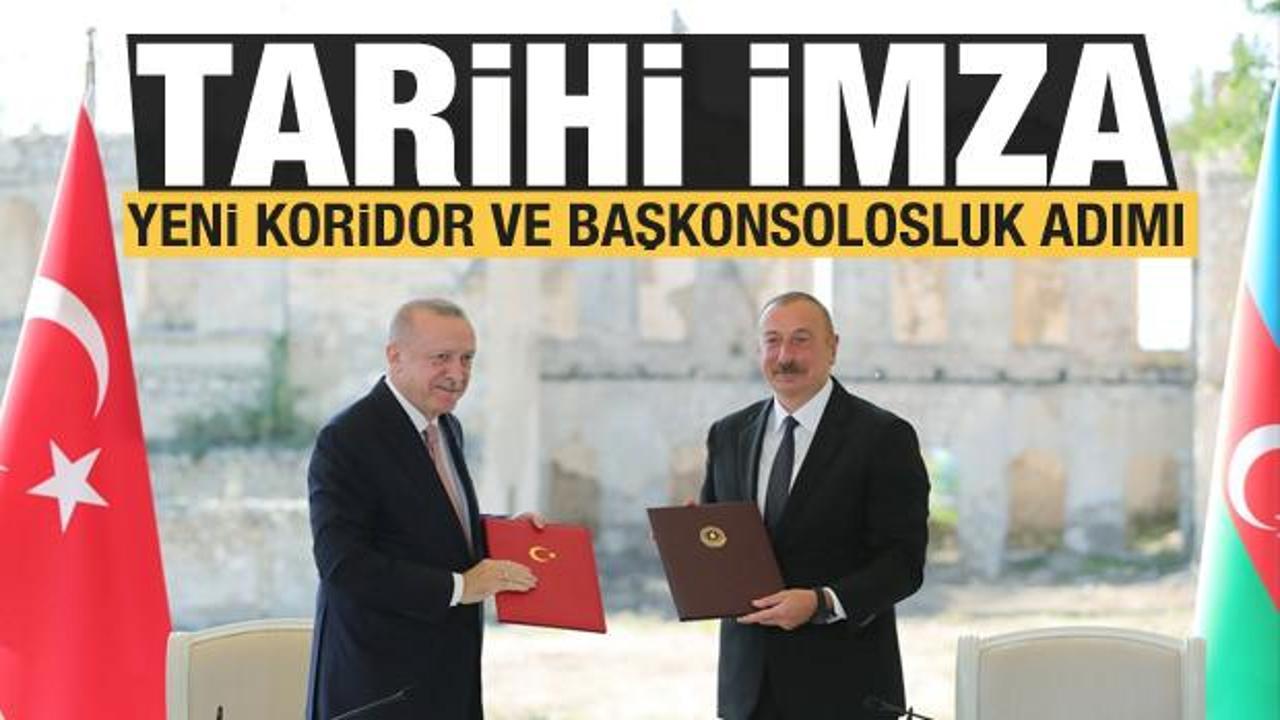 Son dakika: Erdoğan ve Aliyev'den tarihi imza ve açıklama! Ermenistan'la normalleşme...
