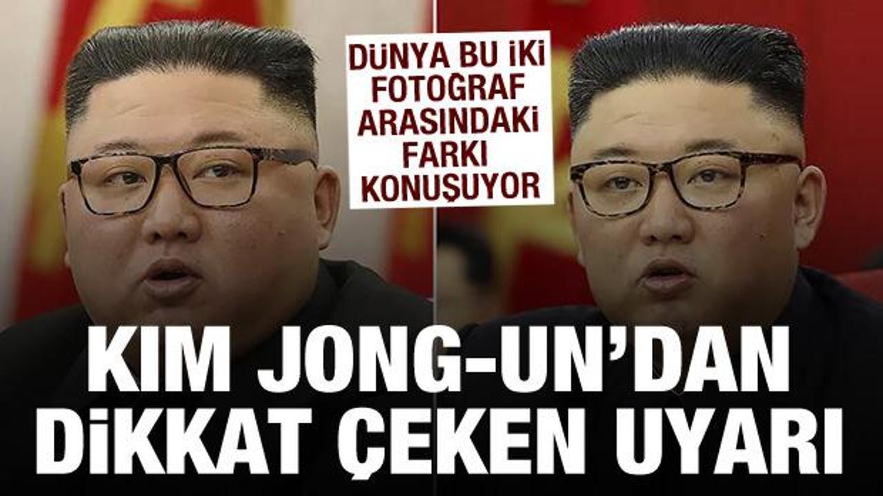 Kim Jong-un verdiği kilolarla gündemde! Kıtlık uyarısı da yaptı