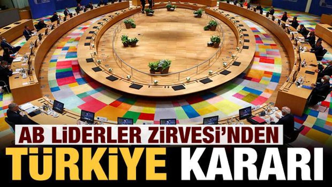AB Liderler zirvesinden Türkiye açıklaması