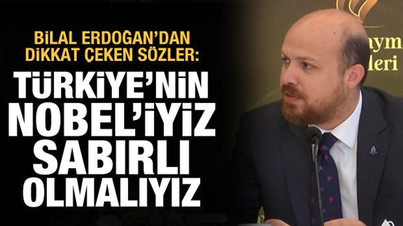 Bilal Erdoğan: İlim Yayma &Ouml;d&uuml;lleri T&uuml;rkiye'nin Nobel'i