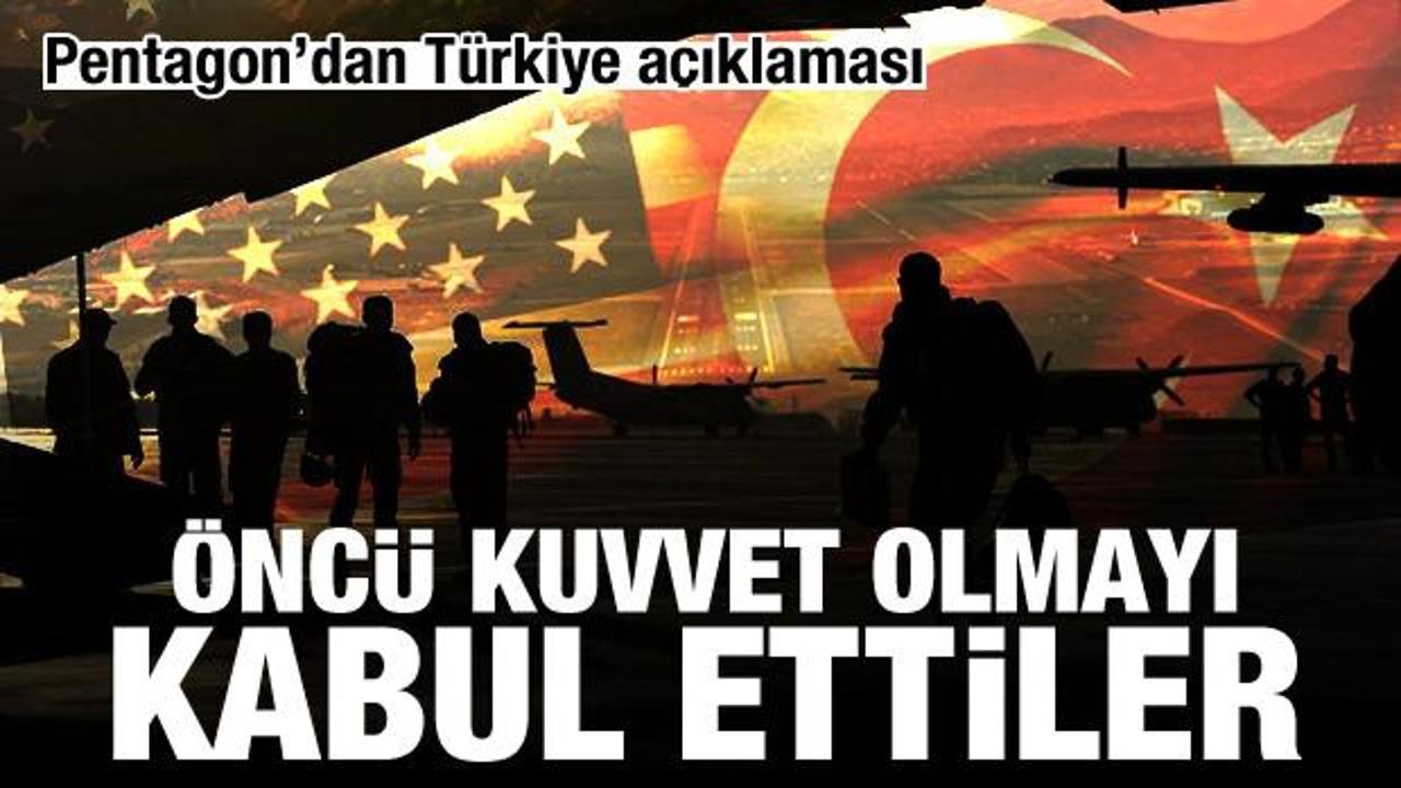 Pentagon'dan Afganistan açıklaması: Türkiye öncü kuvvet olmayı kabul etti