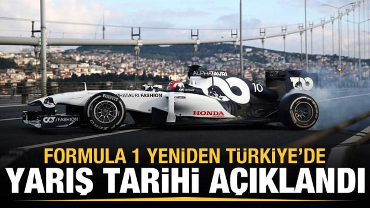 Tarih belli oldu! Formula 1 yeniden Türkiye'de