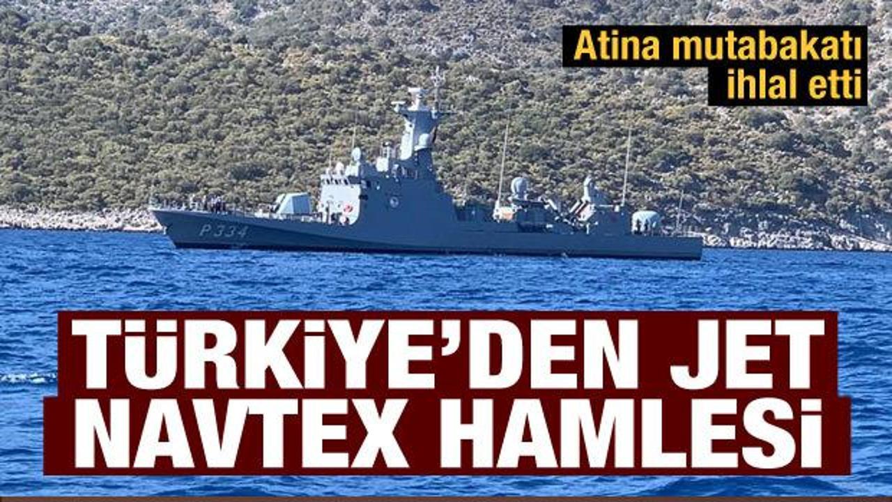 Türkiye'den son dakika NAVTEX kararı