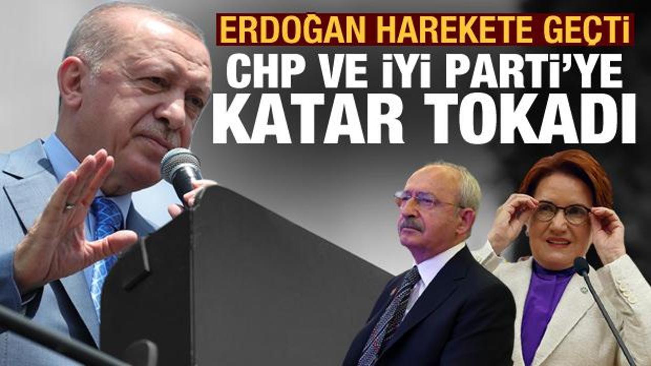 Erdoğan'dan CHP ve İYİ Parti'ye Katar cevabı