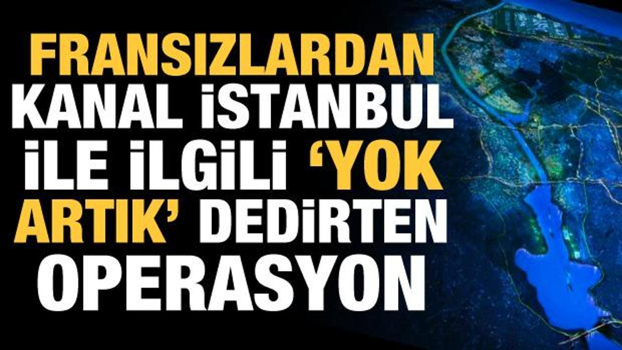 France 24'ten Kanal İstanbul ile ilgili 'sifon' karalaması