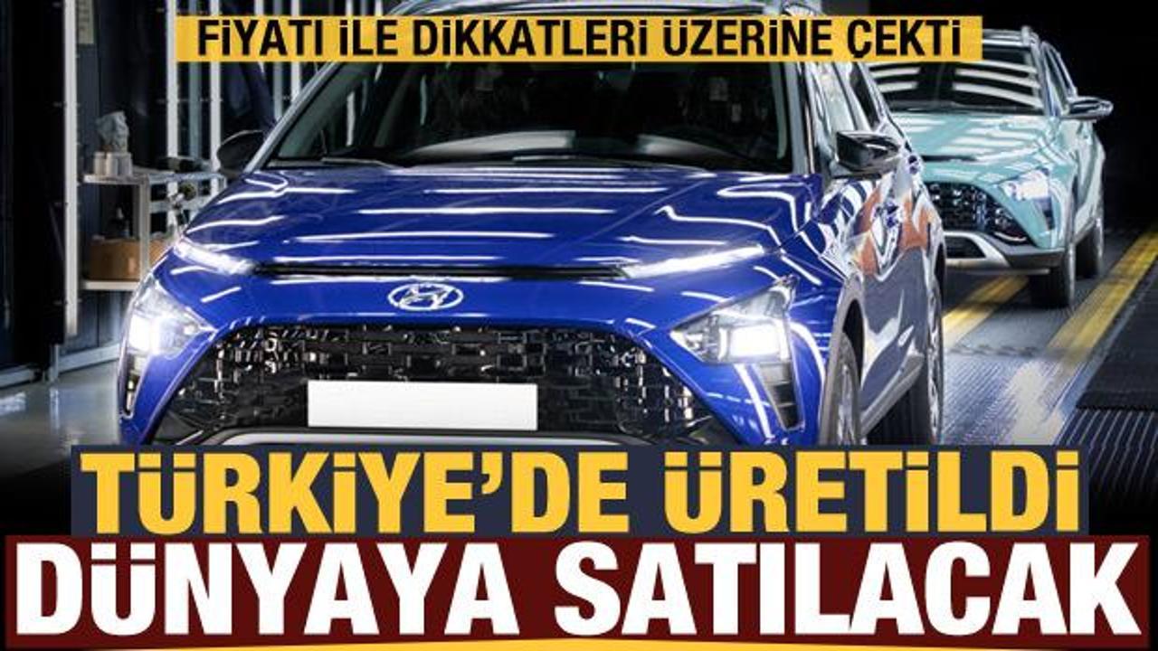 Hyundai Bayon modeli Türkiye'den dünyaya satılacak!