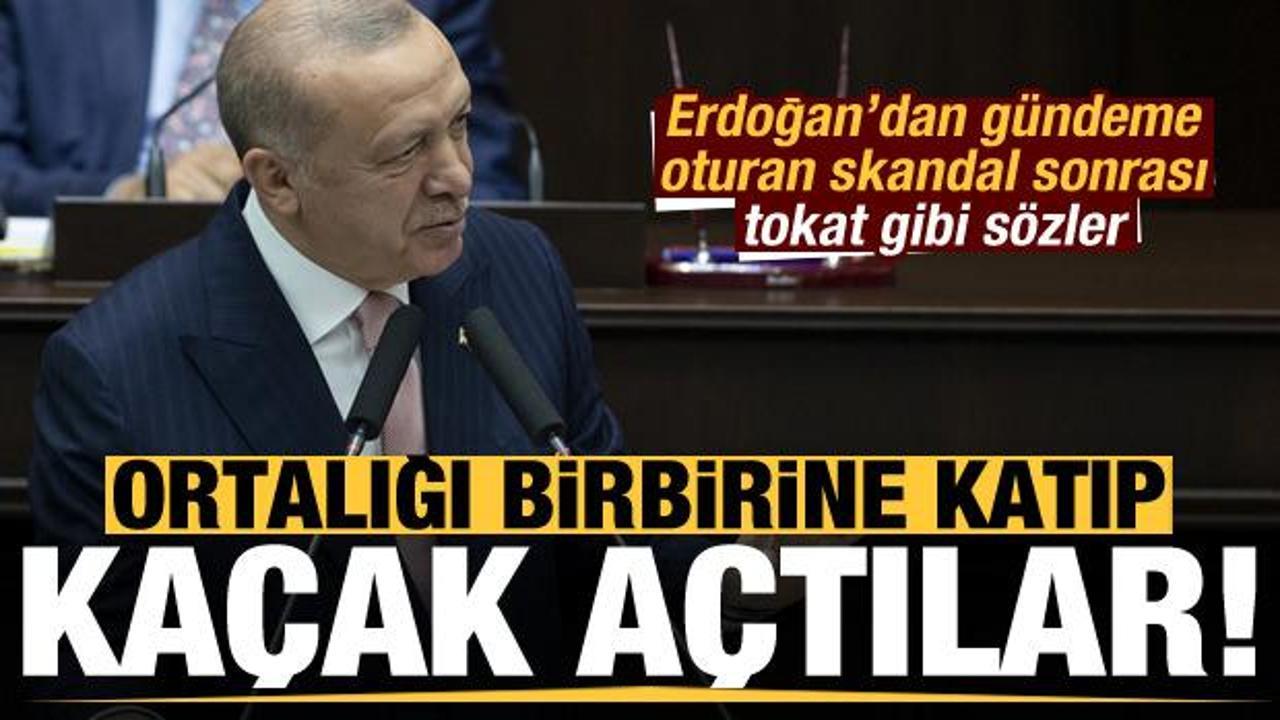 Son dakika: Başkan Erdoğan'dan g&uuml;ndeme oturan skandal sonrası tokat gibi s&ouml;zler!