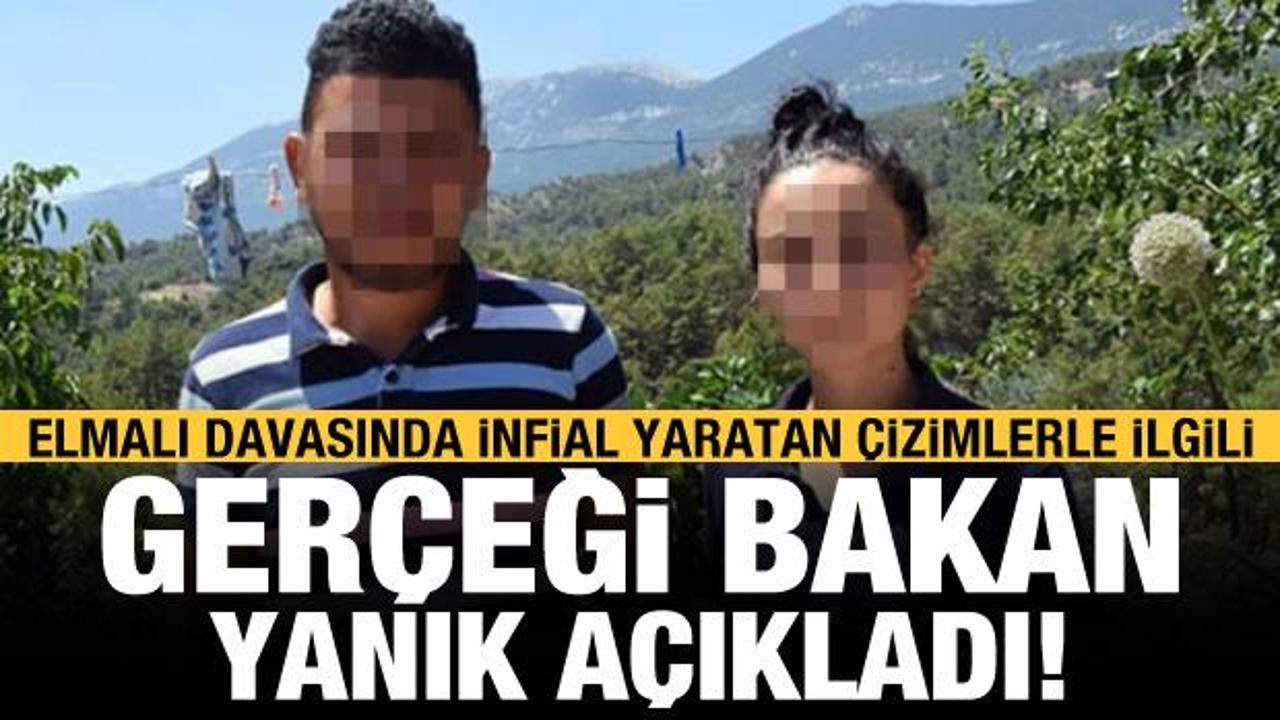 Bakan Yanık'tan Elmalı davası a&ccedil;ıklaması: &Ccedil;izimler Elmalı davasına ait değil