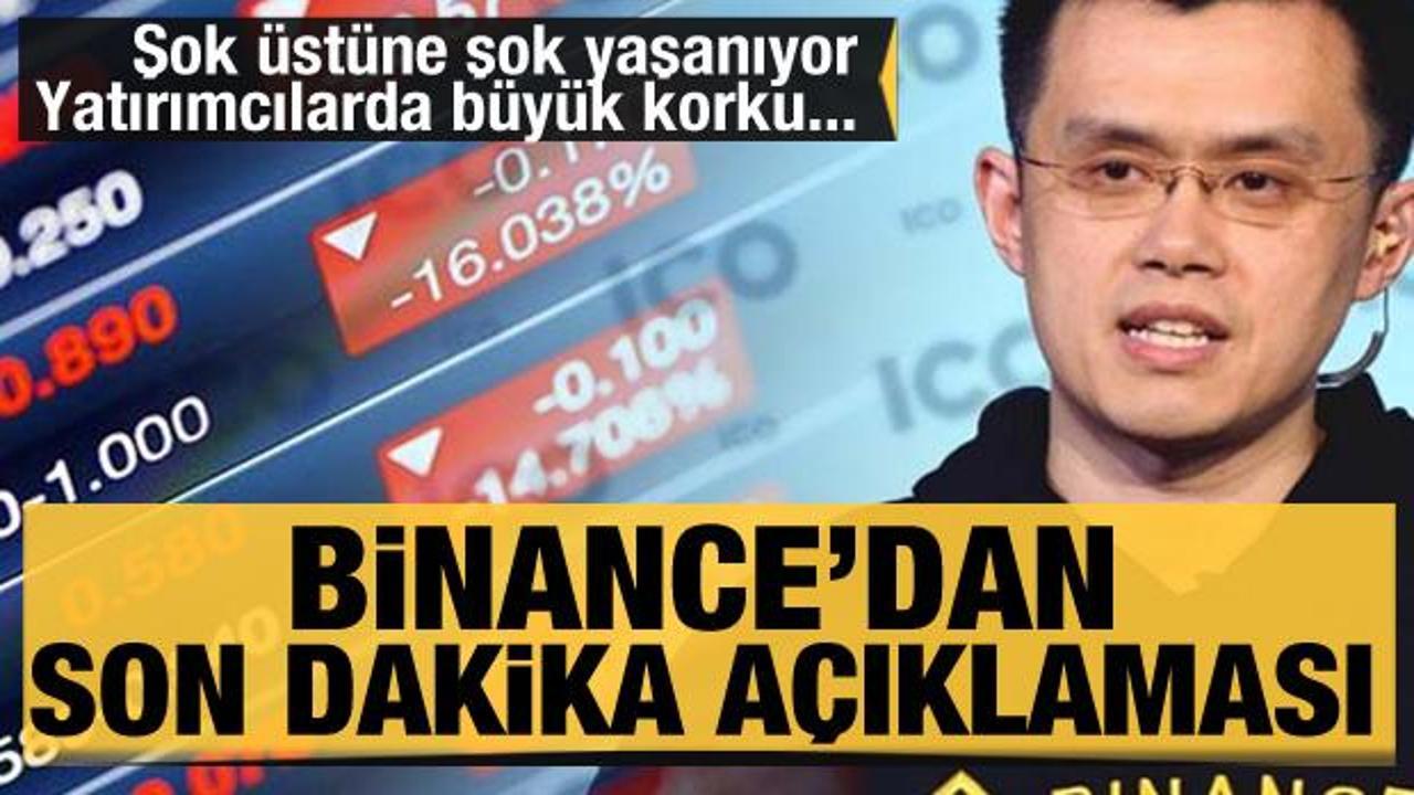 Binance'dan son dakika a&ccedil;ıklaması! Sepa &uuml;zerinden &ouml;demeler durduruldu