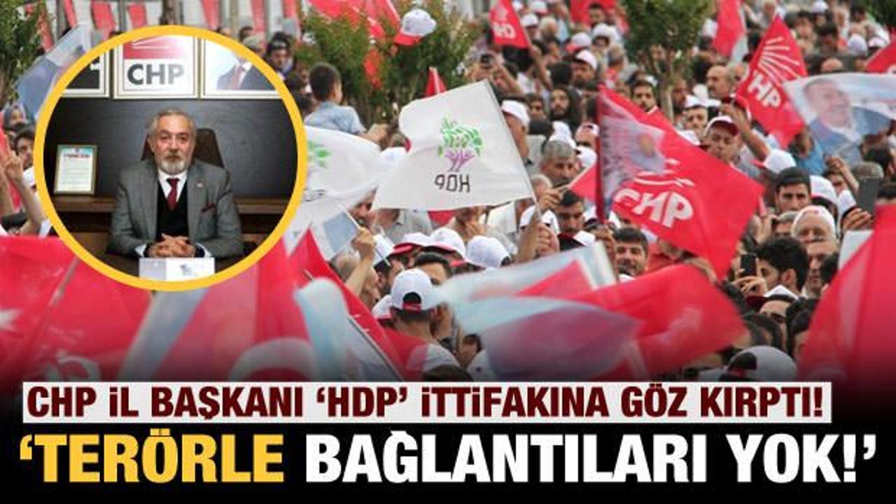 CHP Adıyaman İl Başkanı Burak Binzet: HDP'nin terörle bağlantısı yok