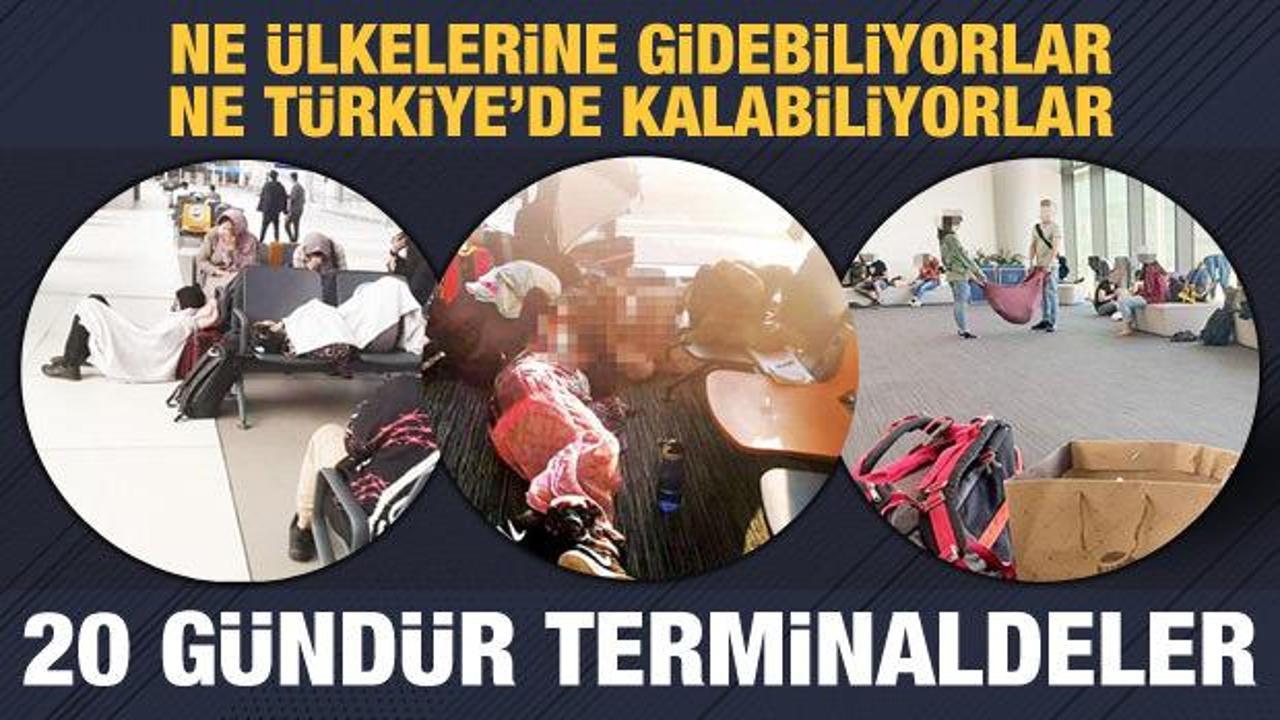 Taliban'dan kaçtılar, 3 haftadır havalimanında yaşıyorlar