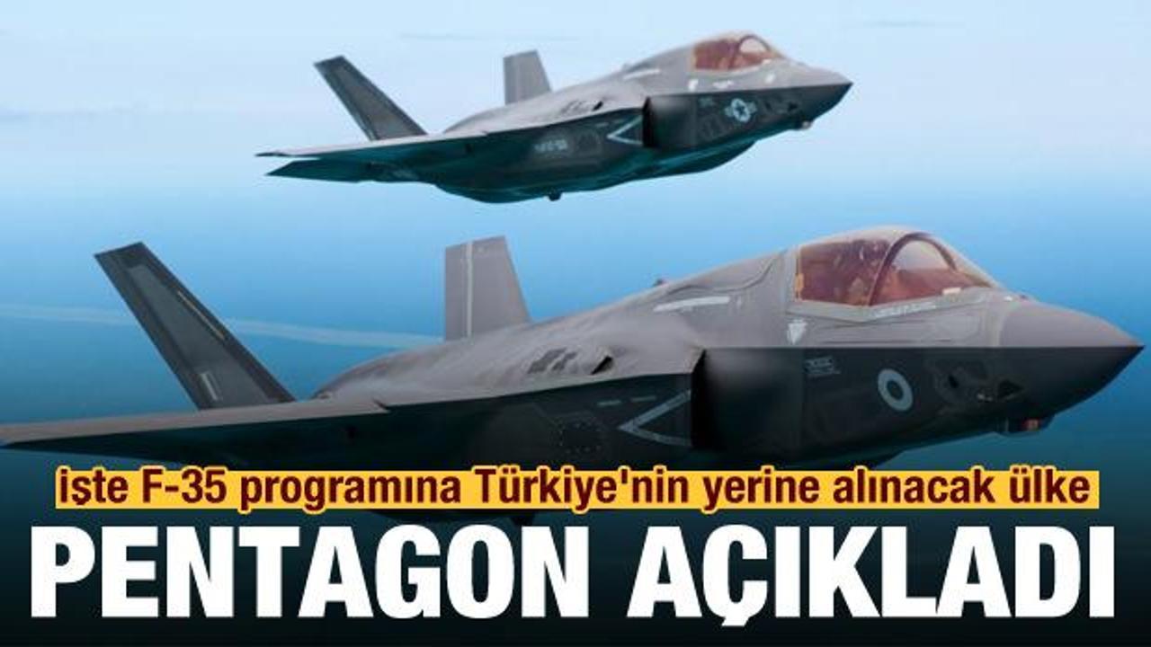 ABD, F-35 programına Türkiye'nin yerine Japonya'yı alıyor