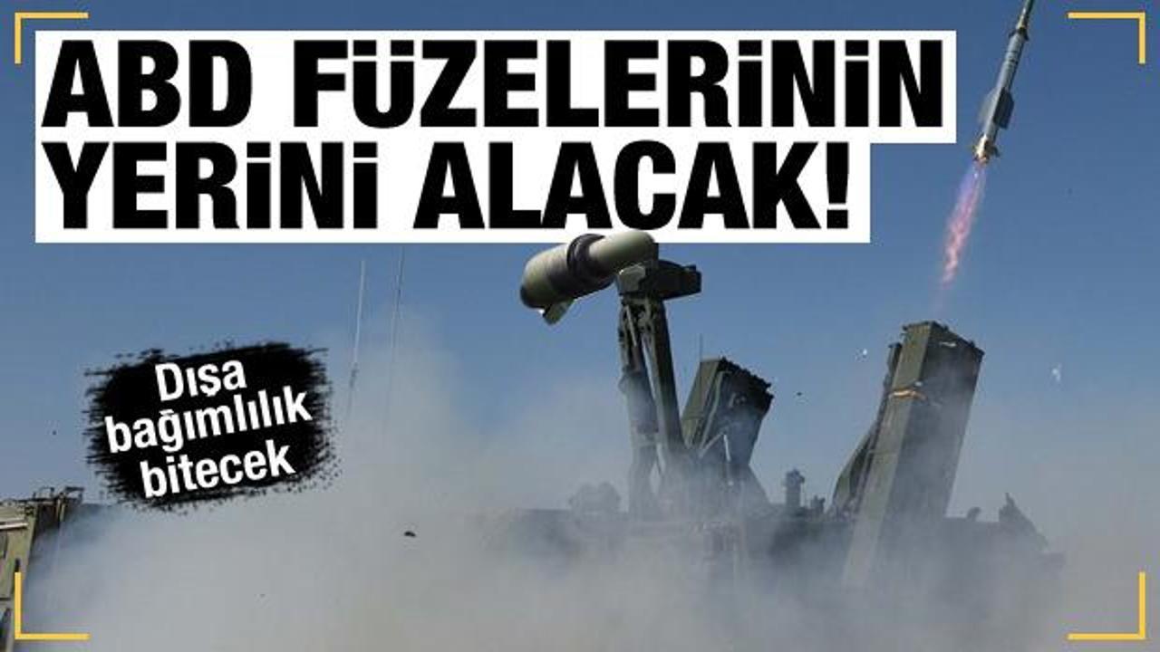 Türkiye'nin dışa bağımlılığını bitirip ABD füzelerinin yerini alacak