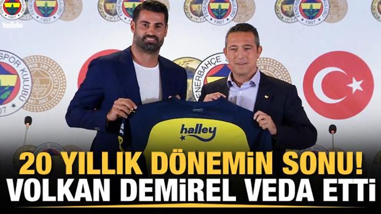 Volkan Demirel, Fenerbah&ccedil;e'ye veda etti!