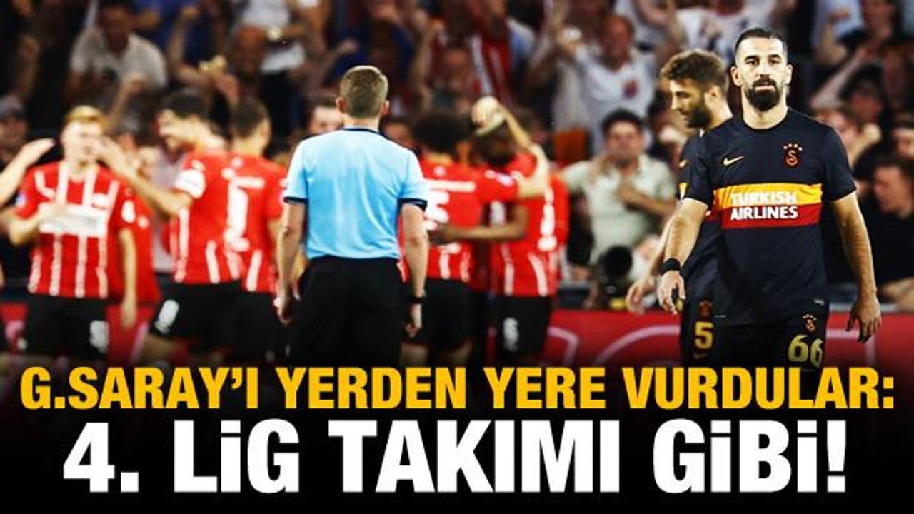 Galatasaray'ı yerden yere vurdular!