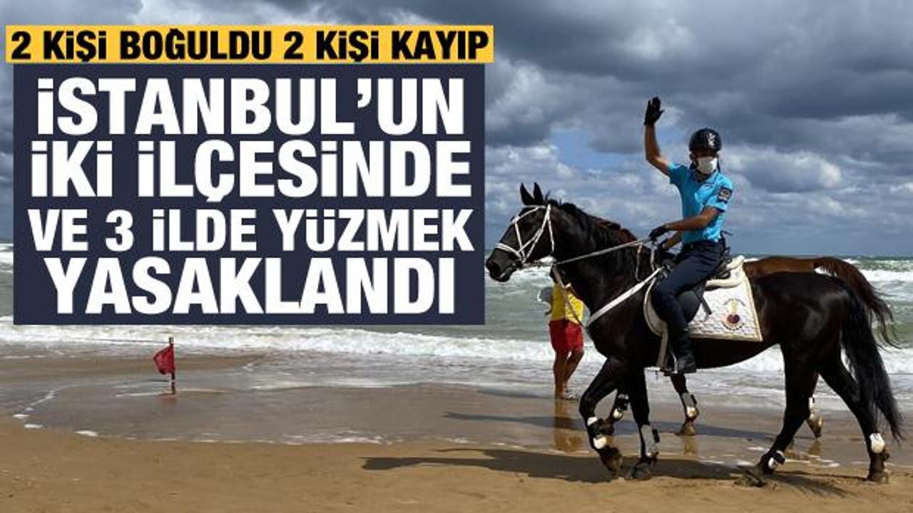 Son Dakika: İstanbul 2 ilçesi ile Sakarya, Kocaeli ve Düzce'de denize girmek yasaklandı