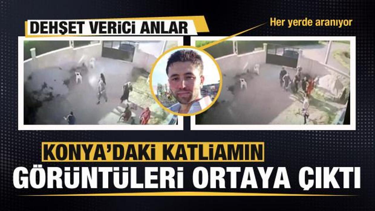 Konya'daki katliamın görüntüleri ortaya çıktı