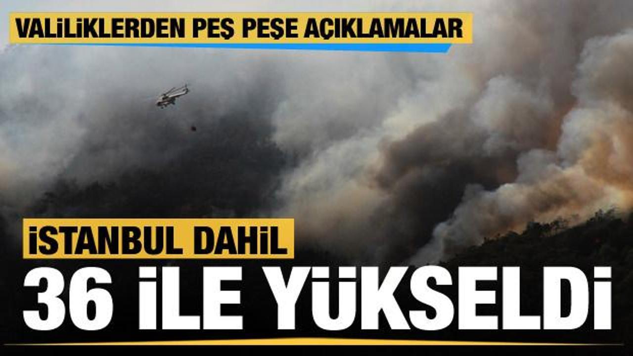İstanbul ve Ankara dahil toplam 45 ilde ormana giriş yasağı