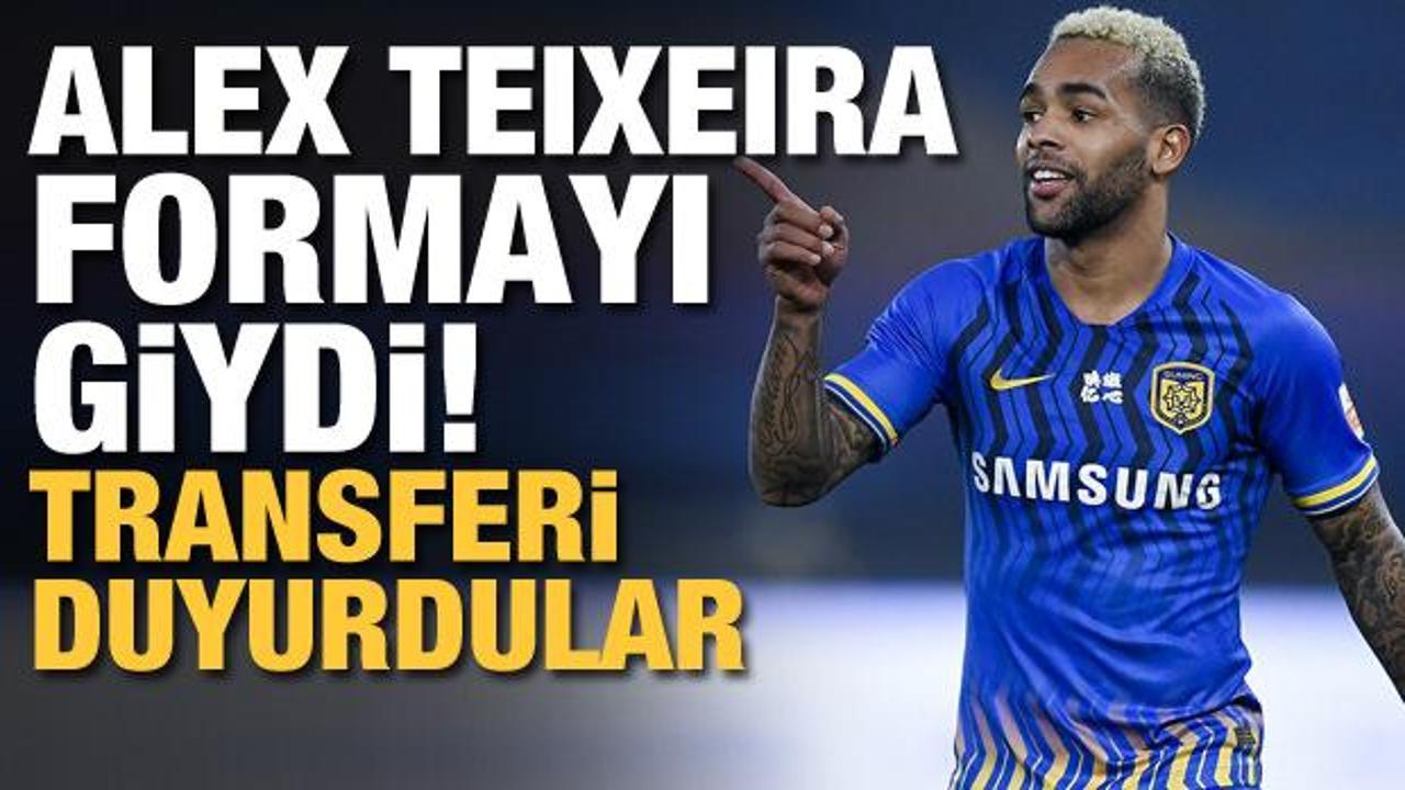 Alex Teixeira Beşiktaş formasını giydi!
