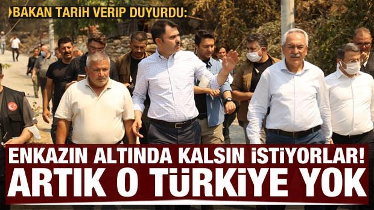 Bakan Kurum: Enkazın altında kalan T&uuml;rkiye bekliyorlar, artık o T&uuml;rkiye yok