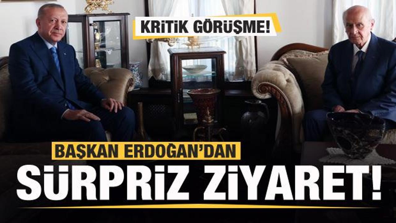 Başkan Erdoğan'dan sürpriz ziyaret!