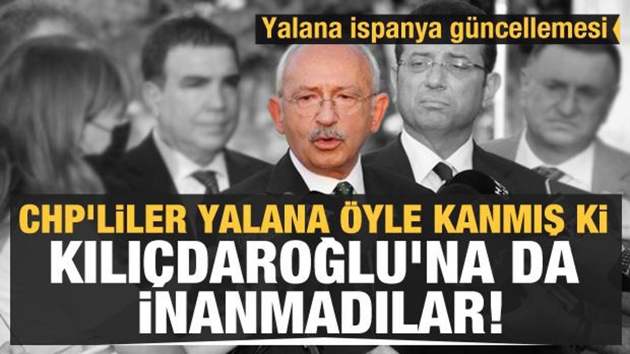 CHP'liler yalana öyle kanmış ki Kılıçdaroğlu'na da inanmadılar! 