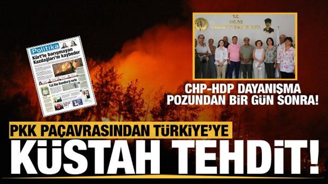 PKK Türkiye'yi Kaz Dağları ile tehdit etti
