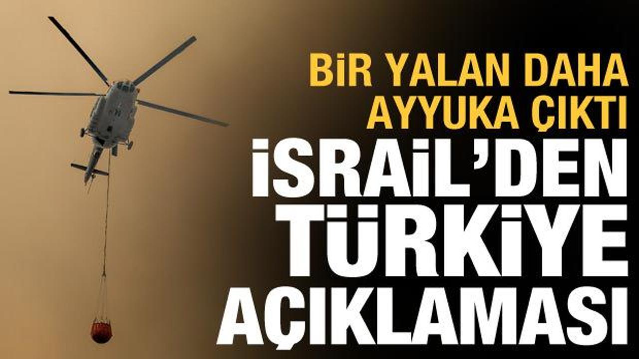 Son dakika haberi: İsrail'den 'Türkiye yardım teklifini reddetti' iddiasına yalanlama