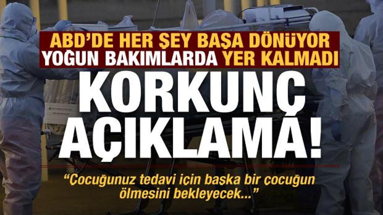 ABD'den korkunç açıklama: Çocuğunuz tedavi için başka bir çocuğun ölmesini bekleyecek!