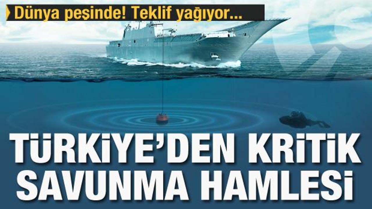 T&uuml;rkiye'den kritik savunma hamlesi! D&uuml;nya peşinde!
