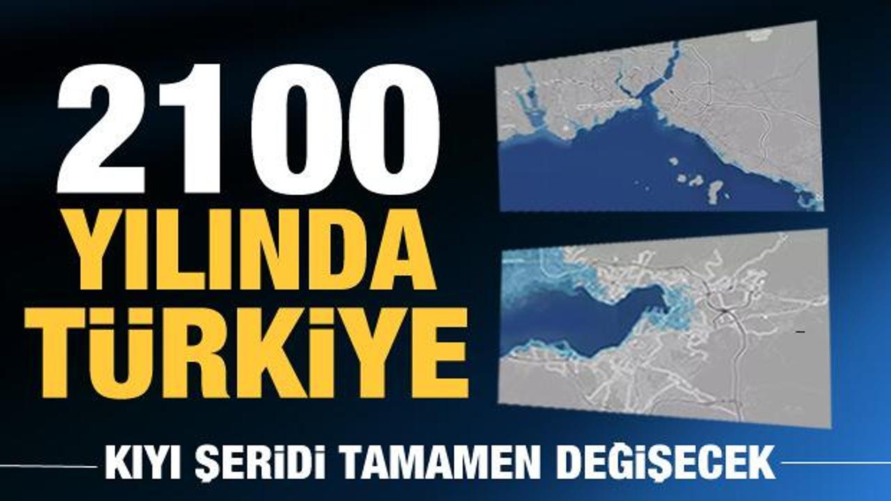 Türkiye'nin kıyı şeridi tamamen değişecek! 2100 yılında bizi neler bekliyor?