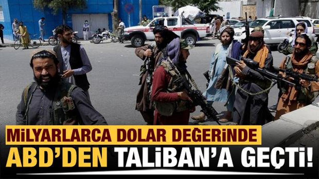ABD'nin milyarlarca dolar değerindeki askeri teçhizatı Taliban'a kaldı