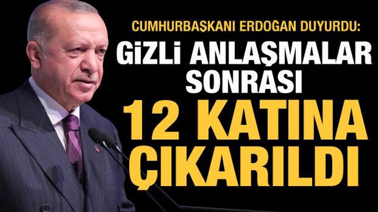Cumhurbaşkanı Erdoğan: Ambargolar sonrası 12 katına çıktı