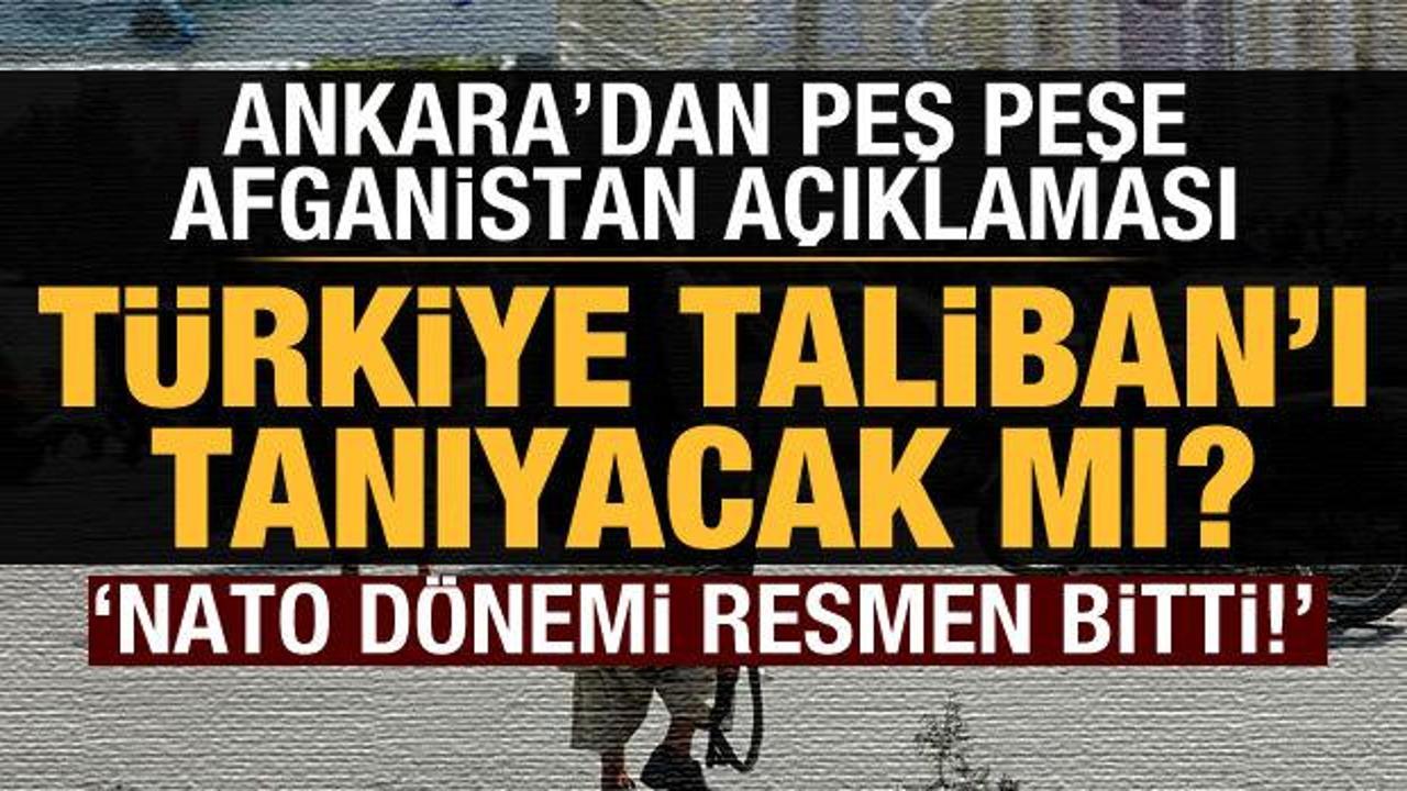 Son dakika haberi: T&uuml;rkiye'den peş peşe Afganistan a&ccedil;ıklaması