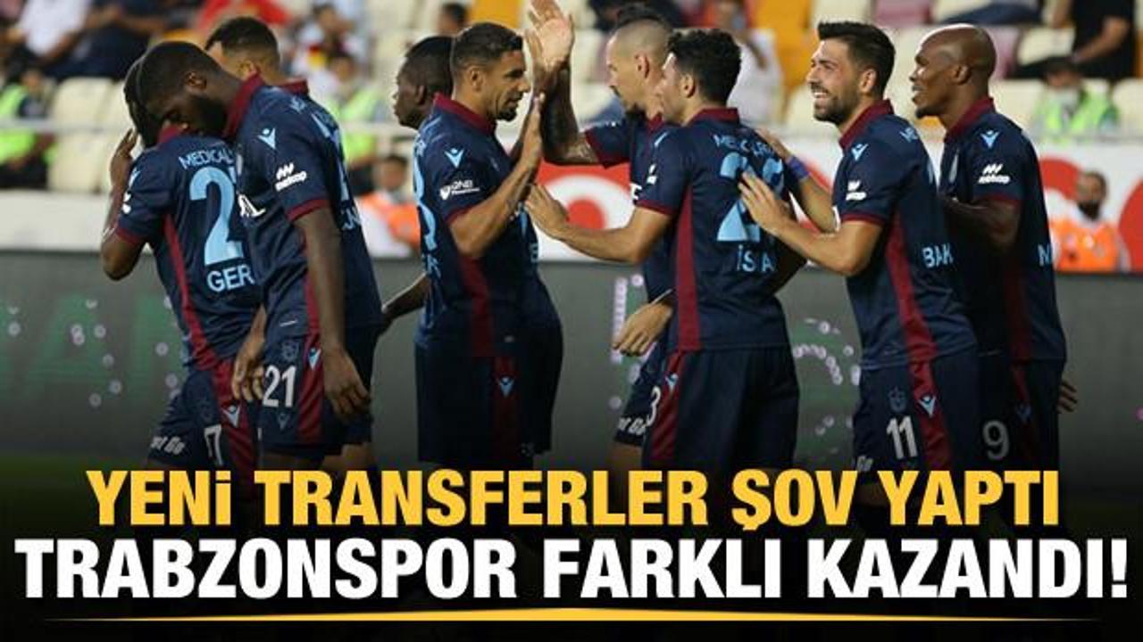 Trabzonspor, Malatya'da farklı kazandı!