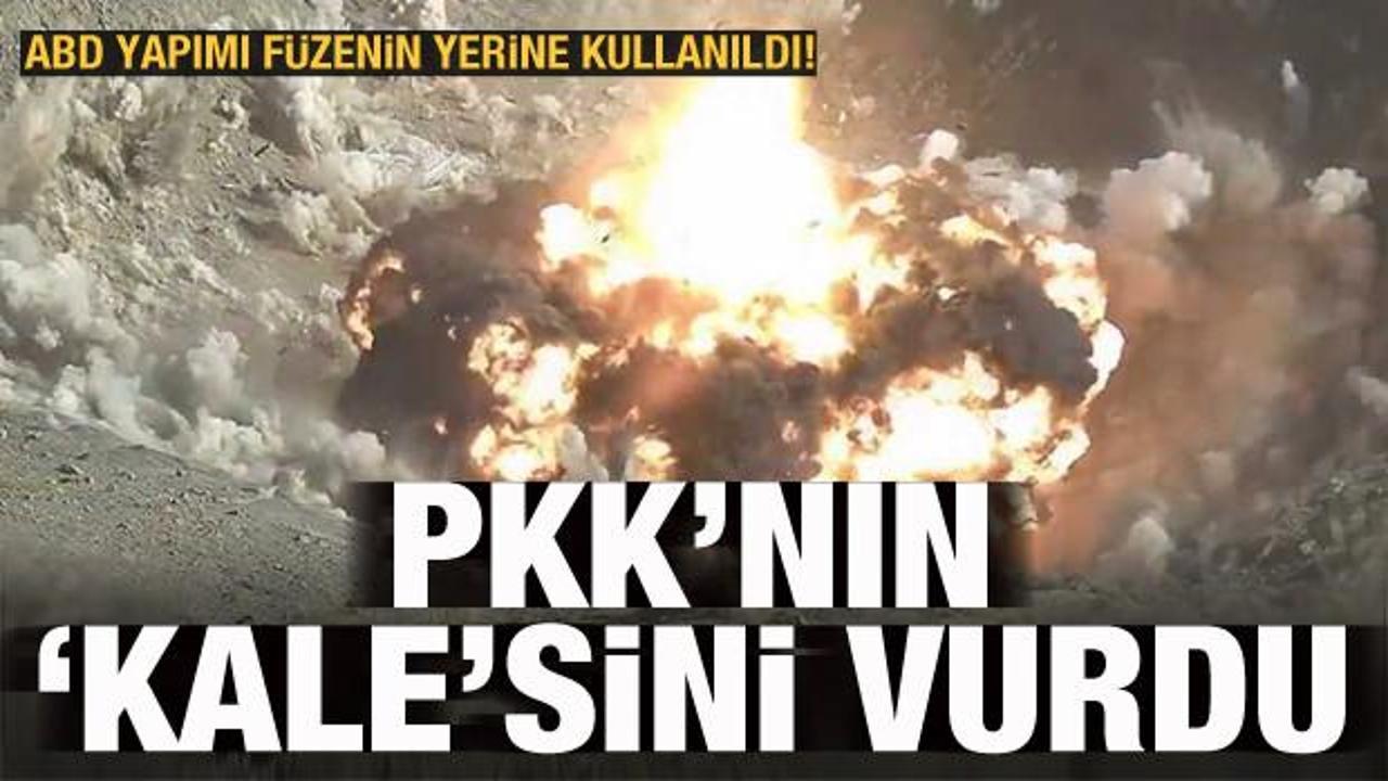 ABD yapımı füzenin yerine kullanıldı! PKK'nın 'kaleleri'ni yok etti