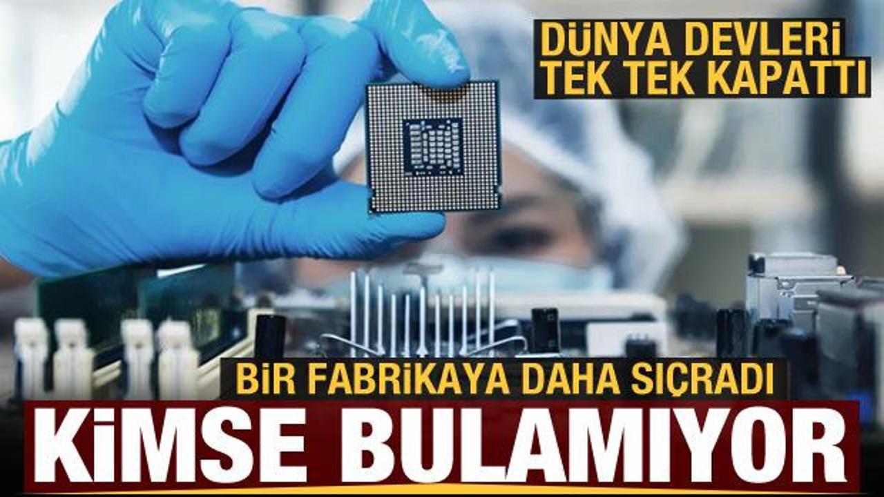 Çip krizi devasa boyuta ulaştı! 7 milyon araç daha az üretilecek