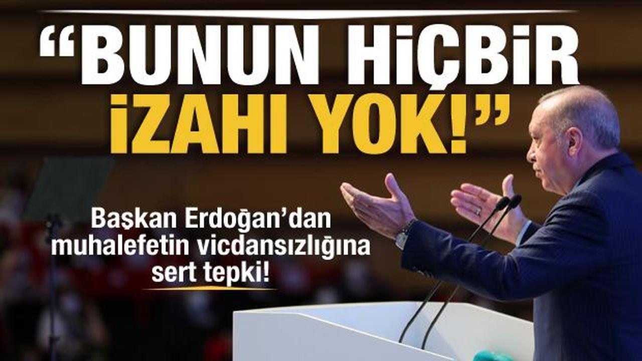 Cumhurbaşkanı Erdoğan: Musibetten siyasi rant devşirmeye &ccedil;alışmanın hi&ccedil;bir izahı olamaz