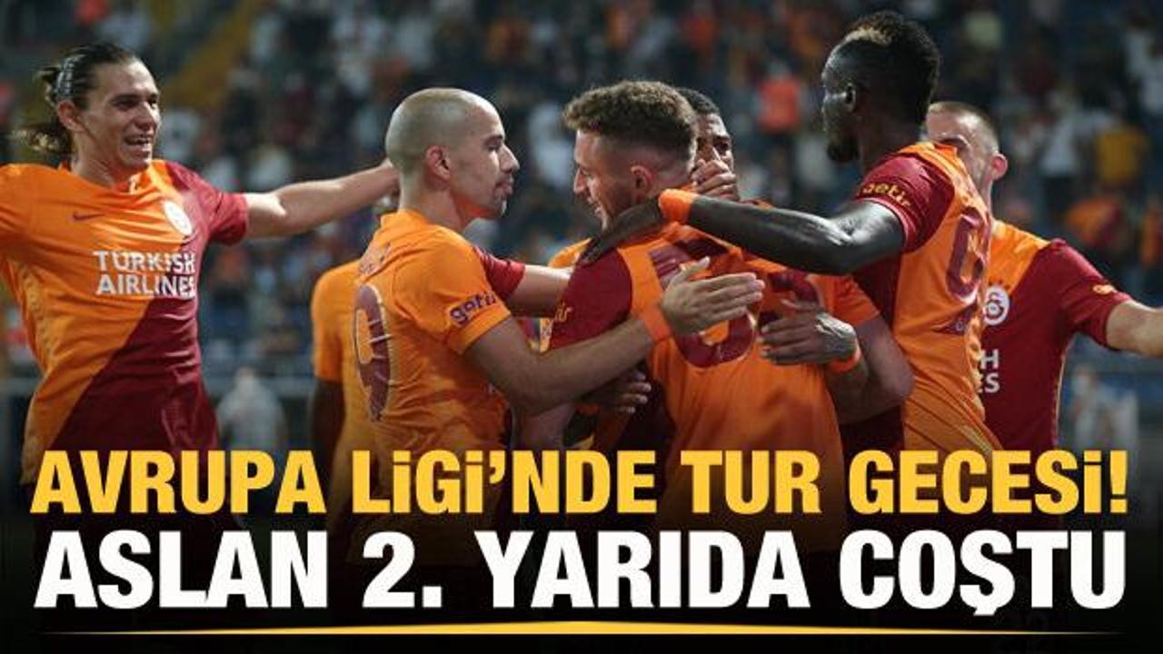 Galatasaray ikinci yarıda açıldı!