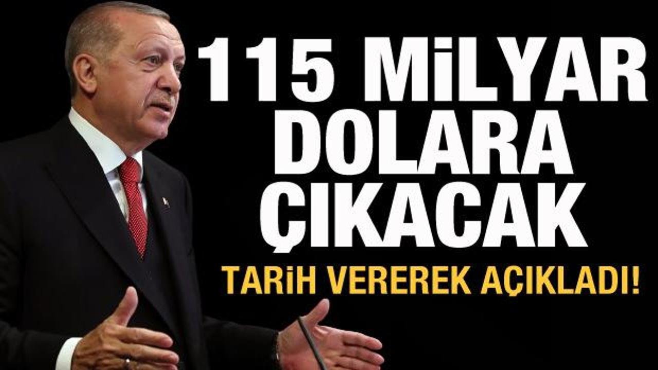 Son dakika: Erdoğan açıkladı: MB rezervleri 115 milyar dolara çıkacak