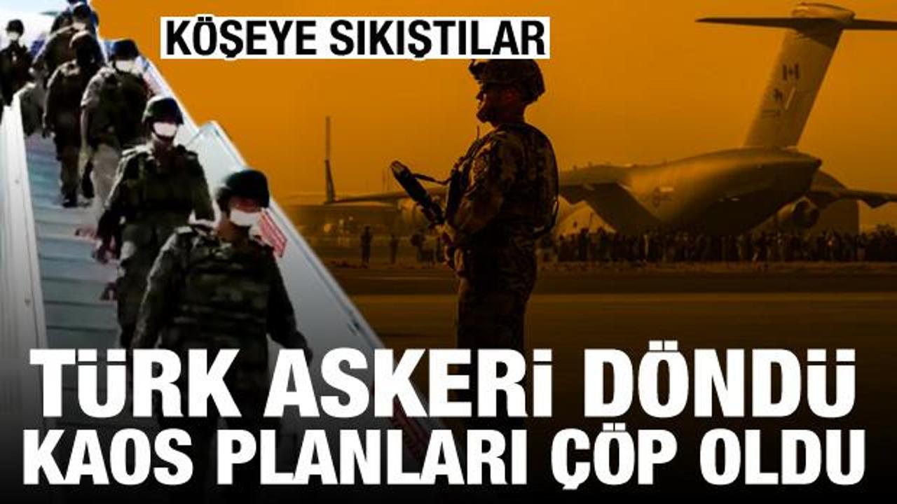 Türk askeri döndü, ABD'nin kaos planı çöp oldu