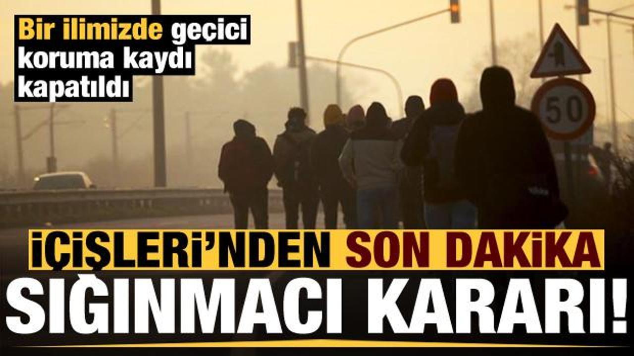 İ&ccedil;işleri Bakanlığı'ndan son dakika g&ouml;&ccedil;men kararı!