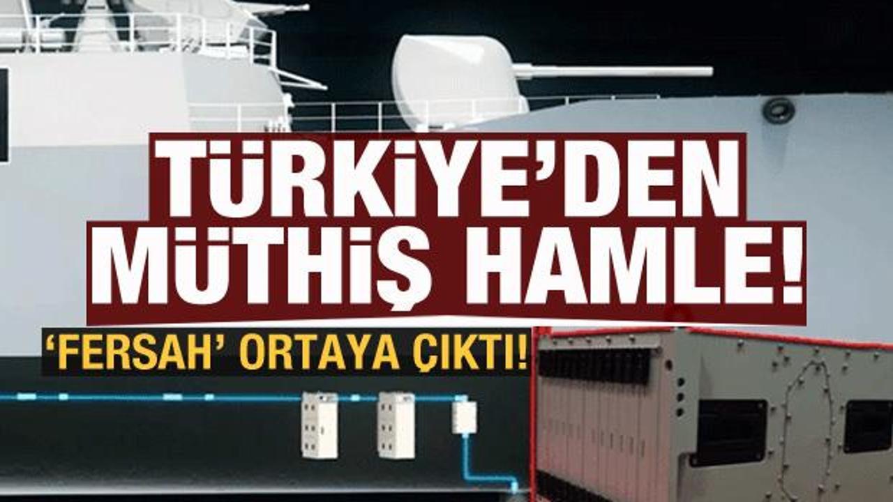 Türkiye'den müthiş savunma hamlesi! Fersah ortaya çıktı