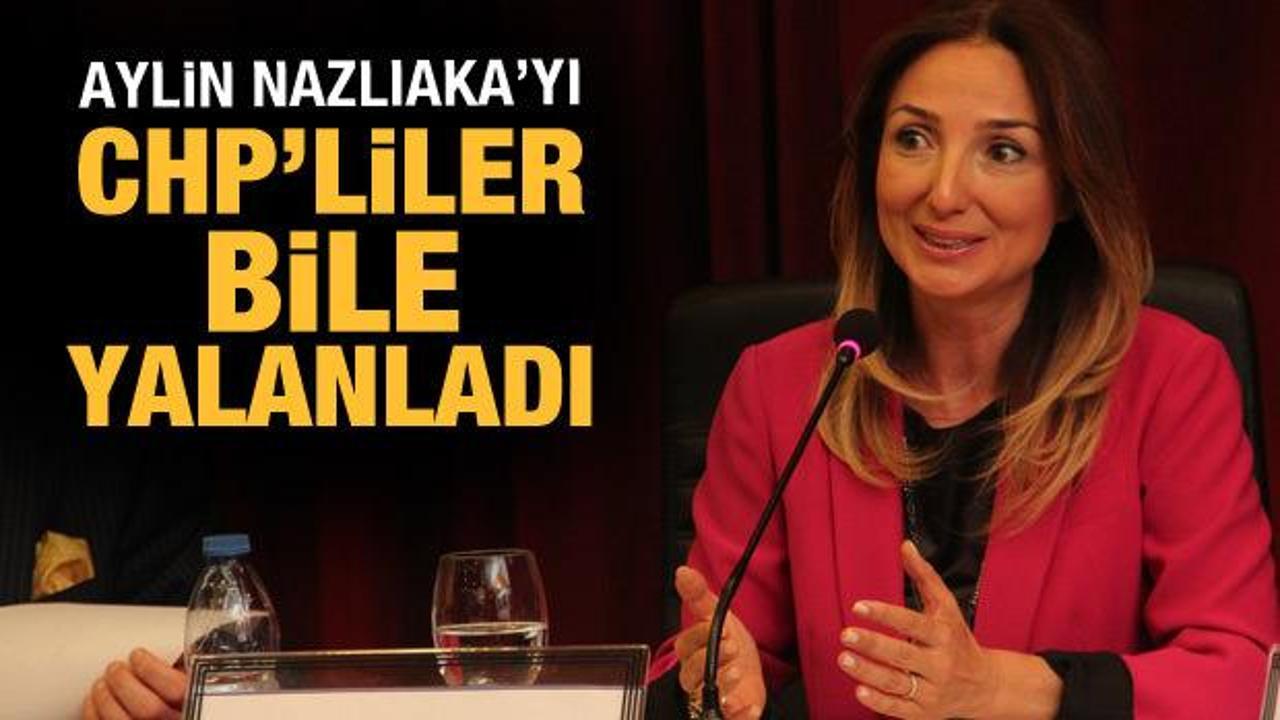 Aylin Nazlıaka'yı CHP'liler bile yalanladı