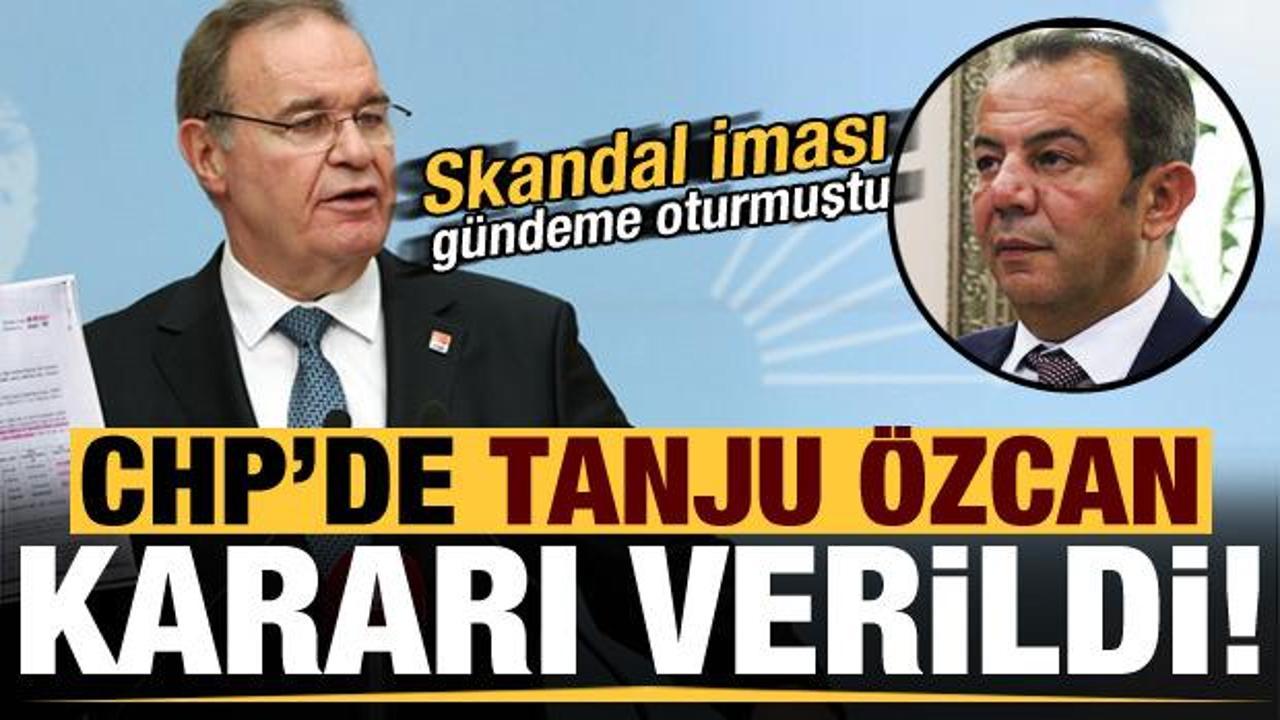 Son dakika: CHP'de Tanju Özcan için karar verildi! Öztrak açıkladı...